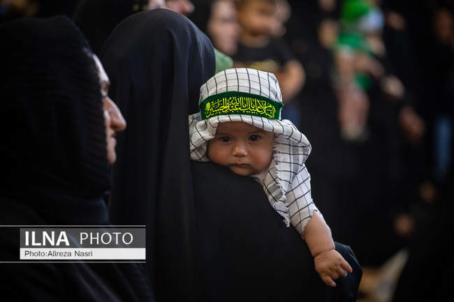 مراسم شیرخوارگان حسینی در قزوین