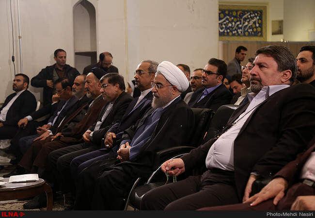 افتتاح بیست و دومین نمایشگاه مطبوعات با حضور رئیس جمهور