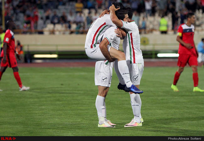 دیدار دوستانه فوتبال ایران۶-قرقیزستان۰
