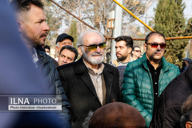 مراسم تشییع پیکر «سعید پیردوست»