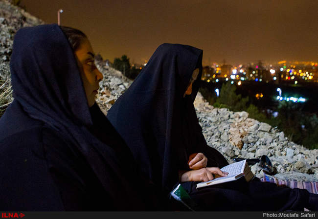  مراسم احیای شب بیست و یکم رمضان در پارک کوهسار/2