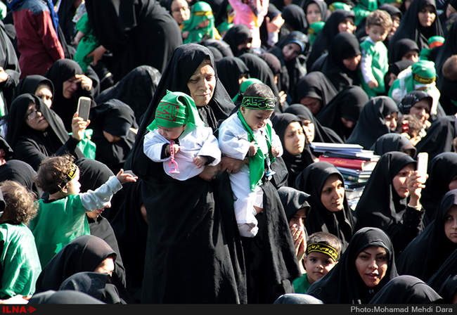  مراسم شیرخوارگان حسینی (حرم مطهر رضوی)