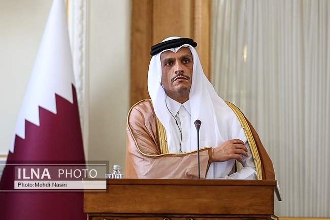 دیدار وزرای خارجه ایران و قطر