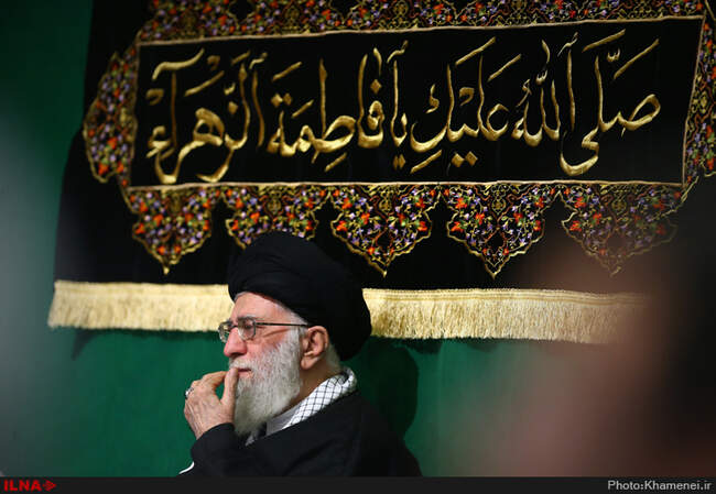 دومین شب عزاداری فاطمیه ۱۴۳۸ در حسینیه امام خمینی