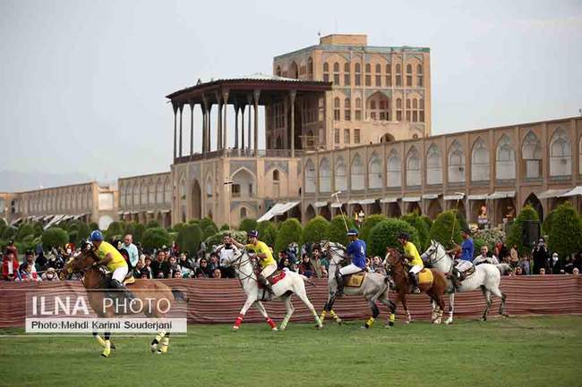 چوگان در میدان نقش جهان به مناسبت هفته فرهنگی اصفهان