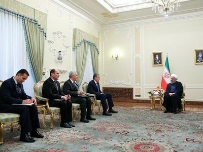 وزیر امور خارجه تاجیکستان با روحانی دیدار کرد