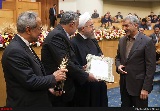 جشن شکرگزاری برداشت محصول با حضور رئیس جمهور