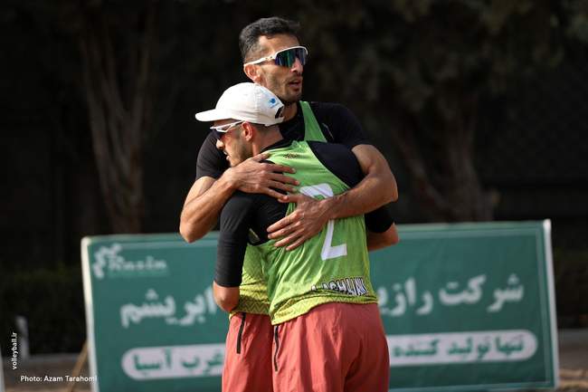 گزارش تصویری هفته دوم لیگ برتر والیبال ساحلی ۱۴۰۴