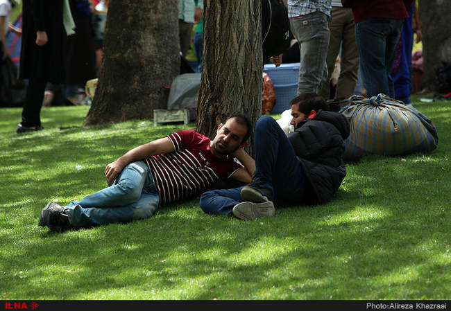 روز طبیعت در بوستان ملت تهران