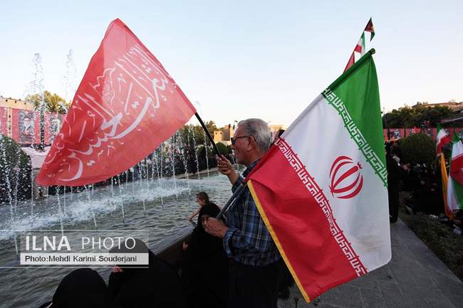مراسم بزرگداشت رهبر شهید انقلاب در اصفهان