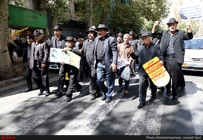 راهپیمایی نمازگزاران در سالگرد شهدای فاجعه منا - تهران 