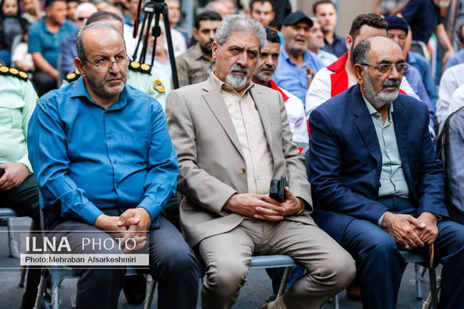 مراسم یادواره شهدای اقتدار ملی ۱۲ روزه و نام‌گذاری کوچه شهید والامق
