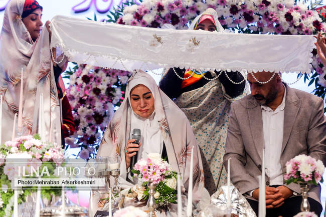 مراسم ازدواج ۹۰۰ زوج از فرزندان بازنشستگان نیروهای مسلح