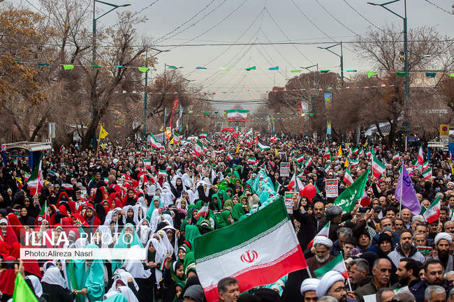 مراسم راهپیمایی ۲۲بهمن - قزوین