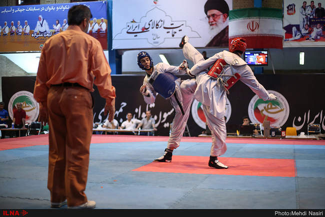 مسابقات انتخابی درون اردویی تیم ملی تکواندو مردان