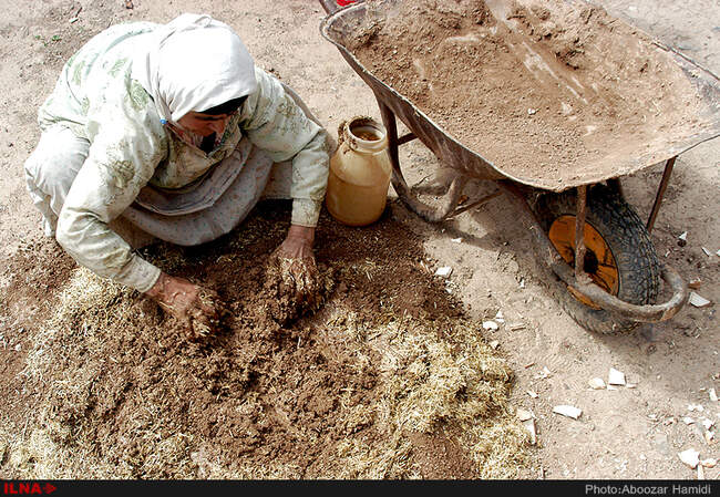 آیین خانه تکانی در روستای عمارلو رودبار گیلان