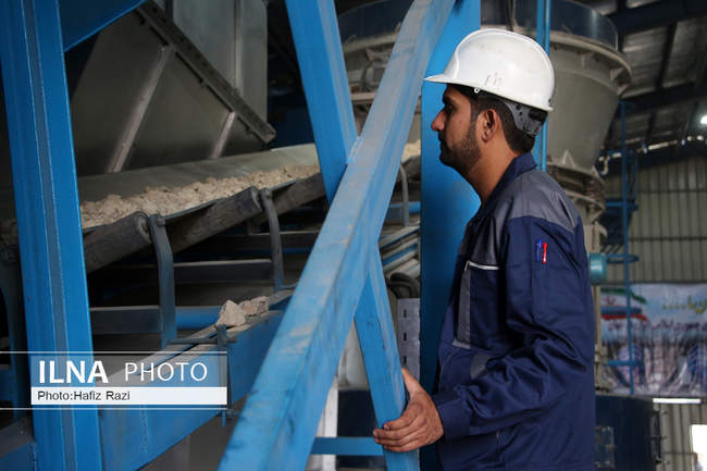 افتتاح کارخانه تولید بنتونیت سنگان