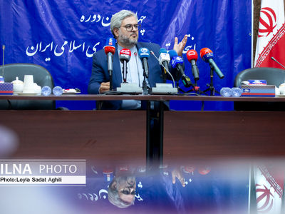 نشست خبری رئیس ستاد انتخابات خارج از کشور
