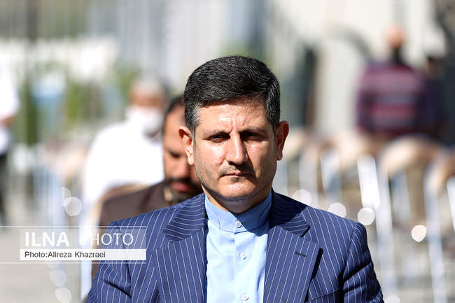 مراسم اهدای مدال طلای محمدرضا گرایی به شهید گمنام
