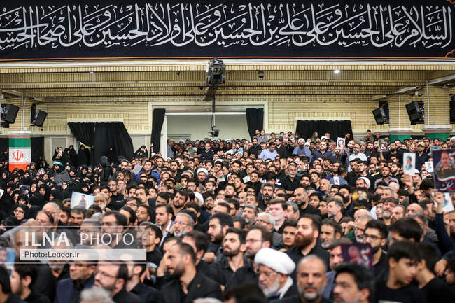 مراسم بزرگداشت شهدای جنگ تحمیلی ۱۲ روزه با حضور رهبر انقلاب