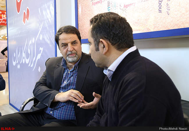 ششمین روز نمایشگاه مطبوعات و خبرگزاری‌ها - غرفه ایلنا /1