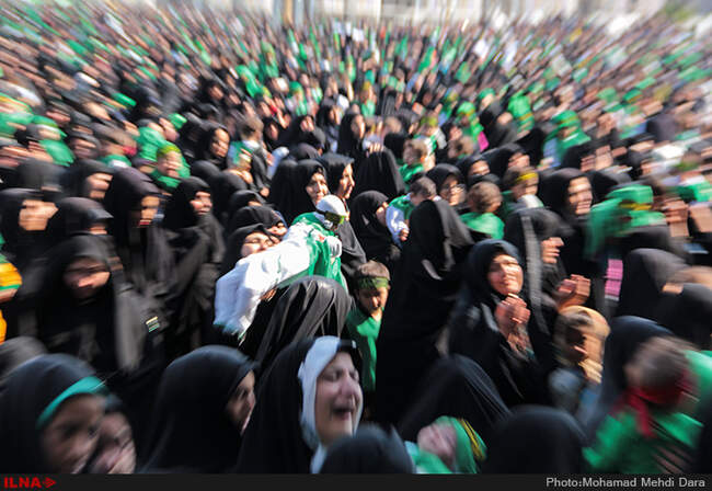  مراسم شیرخوارگان حسینی (حرم مطهر رضوی)