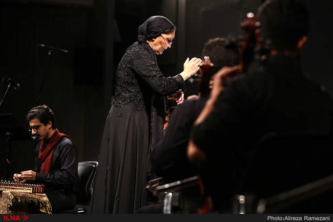 ارکستر ملی ایران به رهبری نزهت امیری