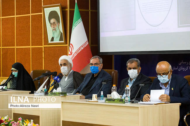 نشست شبانه وزیر بهداشت در ستاد کرونا استان قزوین