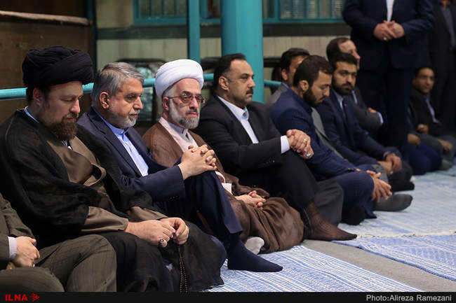 دیدار جامعه بزرگ ورزش و جوانان کشور با سیدحسن خمینی