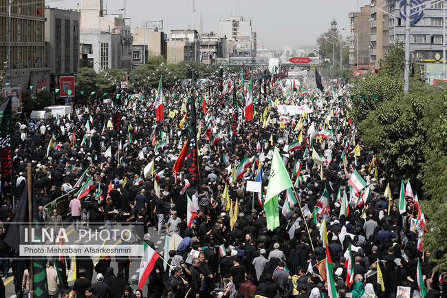 مراسم تشییع شهدای اقتدار - تهران / 2