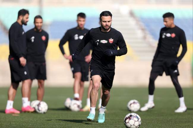 گزارش تصویری از تمرین روز پنجشنبه پرسپولیس