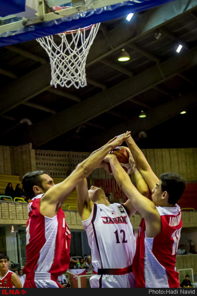 بیست و چهارمین دوره مسابقات قهرمانی بسکتبال جوانان آسیا: ایران - ژاپن