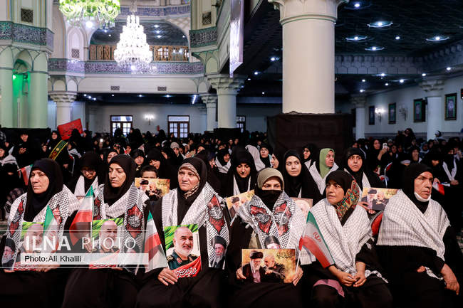 گرامیداشت اولین سالگرد شهادت سپهبد پاسدار حسین سلامی