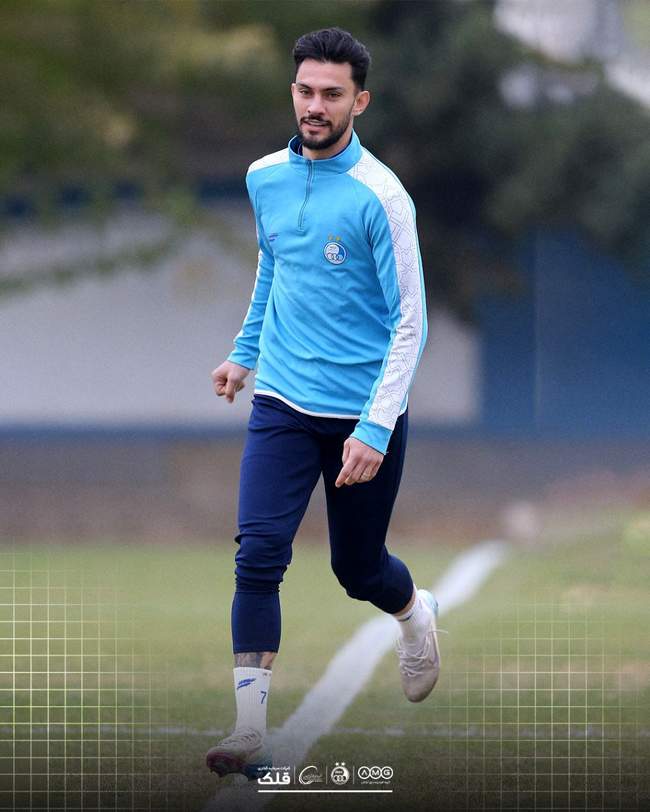 تصاویری از تمرین امروز تیم استقلال 