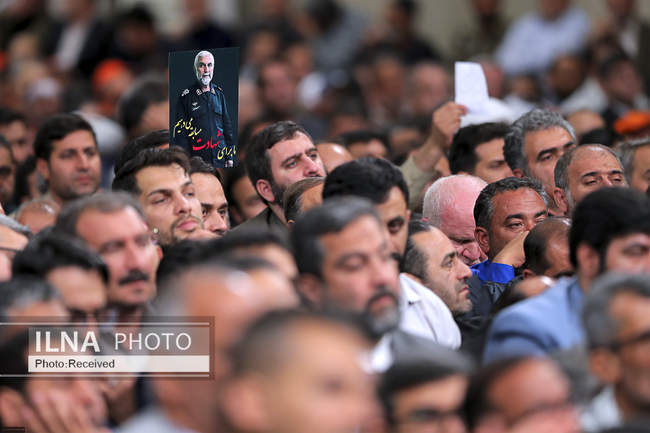 دیدار کارگران با مقام معظم رهبری
