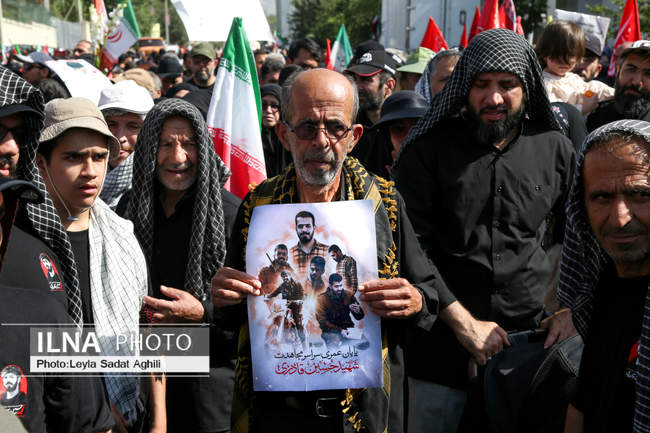 دومین روز مراسم وداع با رهبر شهید انقلاب در مصلای تهران/ 10
