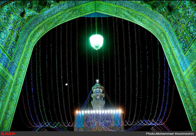 آذین بندی حرم مطهر امام رضا (ع)