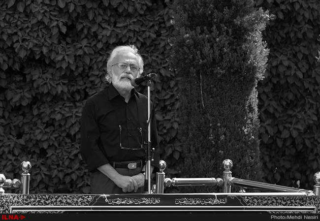 مراسم تشییع پیکر زنده یاد مصطفی کمال پورتراب