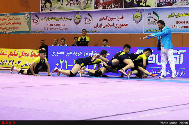 هفته سوم لیگ برتر کبدی مردان 