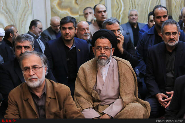 مراسم ختم فرزند احمد توکلی