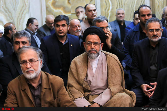 مراسم ختم فرزند احمد توکلی