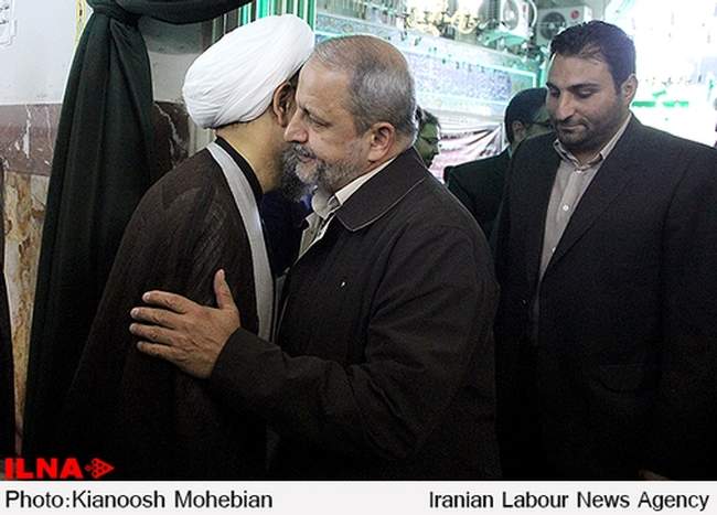 مراسم ختم پدر حیدر مصلحی وزیر اسبق اطلاعات