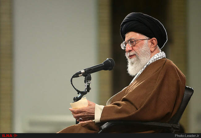 دیدار  شرکت‌کنندگان در اجلاس محبان اهل بیت(ع) ومسئله تکفیری‌ها با رهبر انقلاب 