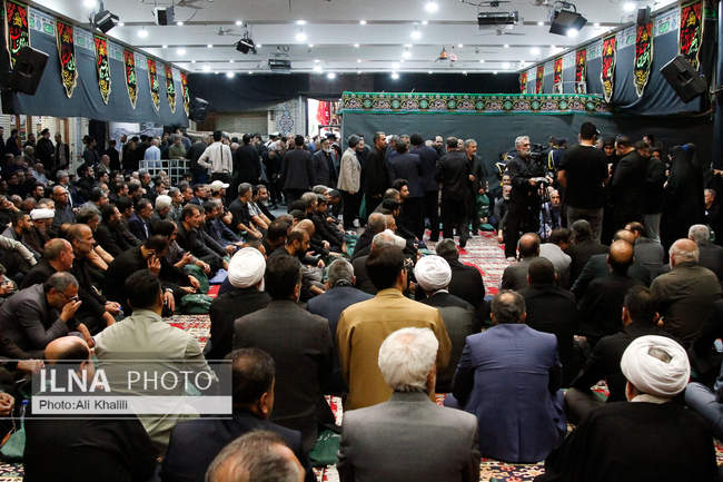 مراسم گرامیداشت شهدای حمله رژیم صهیونیستی به زندان اوین