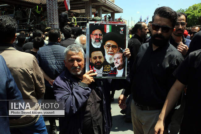 امام جمعه شهید تبریز در گلزار شهدا آرام گرفت