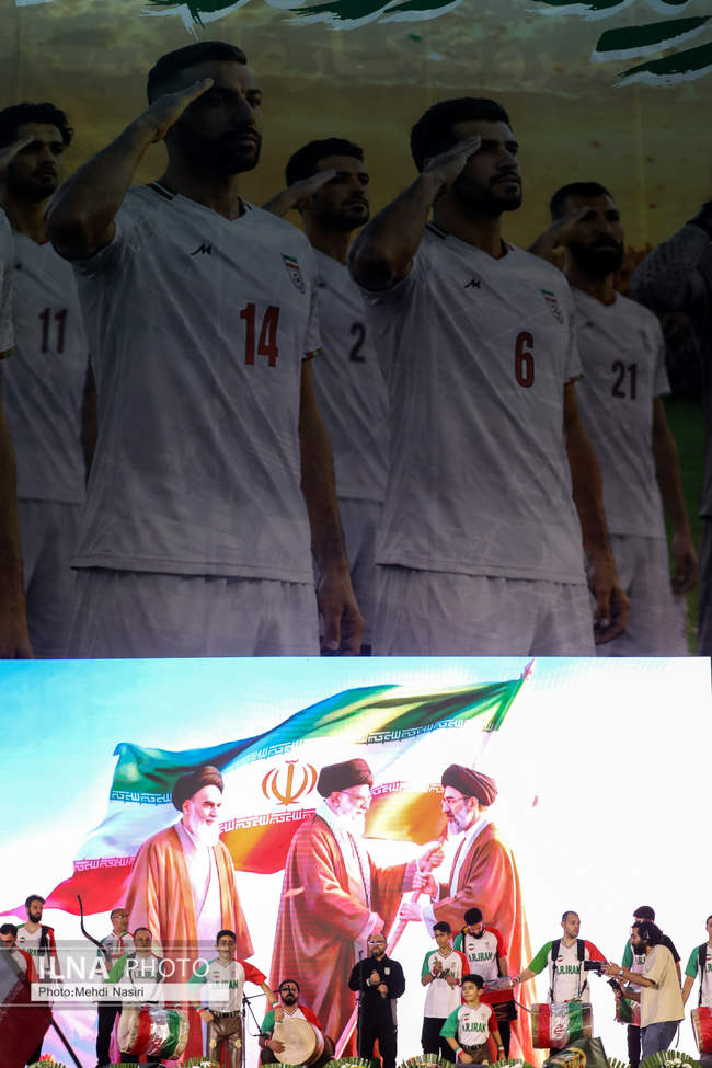گزارش تصویری بدرقه ملی‌پوشان در میدان انقلاب