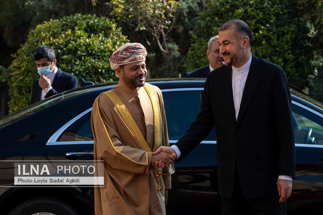 دیدار وزرای خارجه ایران و عمان