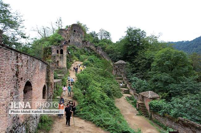  نماهایی از قلعه رودخان در استان گیلان