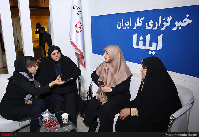 غرفه ایلنا در چهارمین روز بیست و سومین نمایشگاه مطبوعات و خبرگزاری‌
