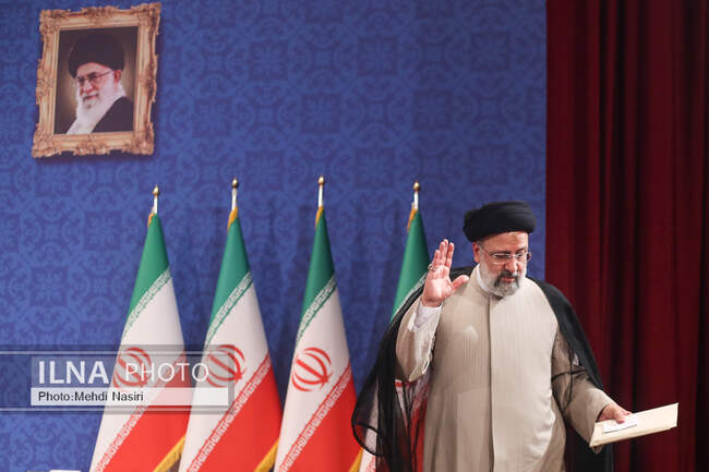  نشست خبری ابراهیم رئیسی